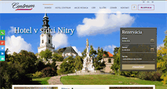 Desktop Screenshot of hotelcentrum.sk